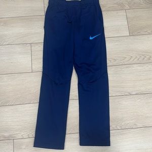 Boys, blue& black dry-fit sweatpants
